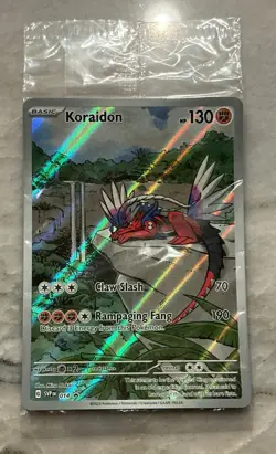 Koraidon SVP 014 Black Star Promo Sealed Holo Pokemon Card Scarlet & Violet - Image 1
