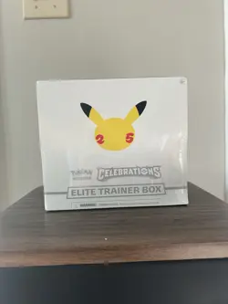 Pokemon Celebrations Elite Trainer Box Sealed Pikachu English - Image 1