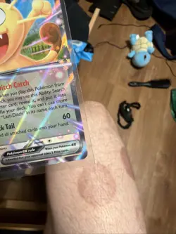 Pokemon TCG Meowth ex 062/088 Double Rare Holo Perfect Order Near Mint - Image 3