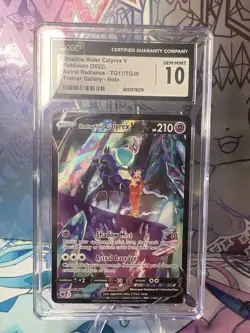 Pokemon Shadow Rider Calyrex V TG17/TG30 Astral Radiance - Image 1