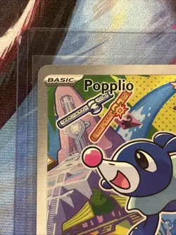 Popplio 045 MEP Black Star Promo First Partner Illustration Collection Pokemon - Image 3
