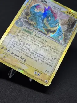 Pokemon Feraligatr (Delta Species) 2/101 Dragon Frontiers Holo - Image 3