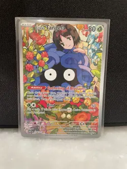 Pokemon TCG - Erika's Tangela 218/217 - Ascended Heroes Illustration Rare - NM - Image 1