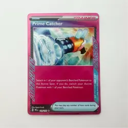 Pokemon TCG Prime Catcher 119/131 Prismatic Evolutions ACE SPEC Foil EN NM - Image 1