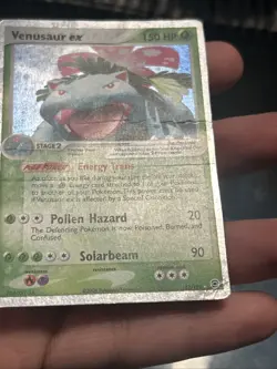 Pokemon TCG Venusaur EX Holo Rare 112/112 2004 EX FireRed LeafGreen- DMG - Image 5