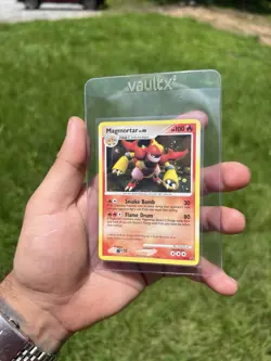 Pokemon Magmortar DP20 Diamond and Pearl Promo Holo LP - Image 1