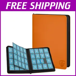Premium 16 Pocket Card Storage Binder for YuGiOh & MTG | Waterproof & Stylish - Image 1