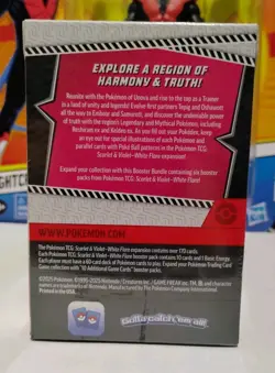 Pokemon TCG: Scarlet & Violet White Flare Booster Bundle In Hand Factory Sealed - Image 3