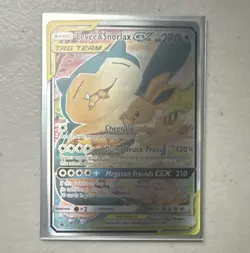 The Pokemon Company Eevee & Snorlax GX TAG TEAM SM169 Promo Holo 270HP ENG - Image 1