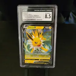 Pokemon Jolteon V SWSH151 Sword & Shield Promo Holo CGC 8.5 2021 - Image 1