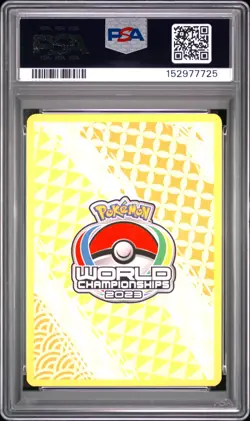 2024 POKEMON 2023 WORLD CHAMPIONSHIP DECK: PSYCHIC ELEGANCE #011 MEW PSA 10 - Image 2