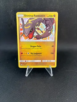 2017 Shining Legends Shining Rayquaza Holo 56/73 - Image 1
