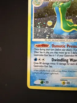 Pokemon TCG Secret Wonders #8/132 Gastrodon East Sea Holo Rare W/ Swirl - Image 2