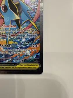 Mega Greninja ex 116/086 Chaos Rising Special Illustration Rare - Image 4