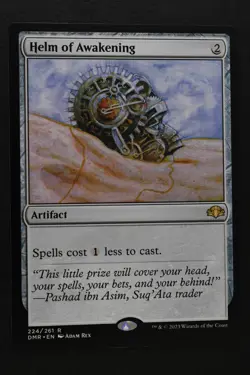 Magic The Gathering: Helm of Awakening - DMR - Rare - NM Unplayed - MTG - Image 1