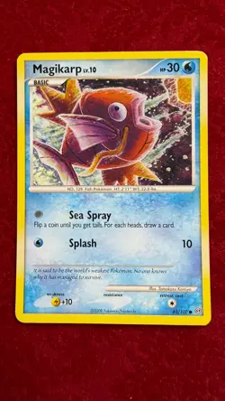 Pokemon TCG Magikarp Non-Holo 65/100, Majestic Dawn (MP) - Image 1