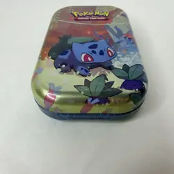 Lot of 6 Empty Pokemon Mini Tins Pikachu Charmander Bulbasaur Eevee Art Set Lot - Image 4