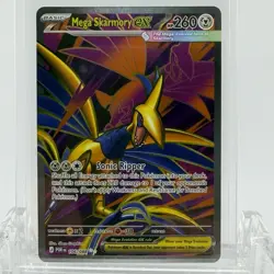Pokemon TCG Perfect Order Mega Skarmory ex #106/088 Ultra Rare NM- - Image 1