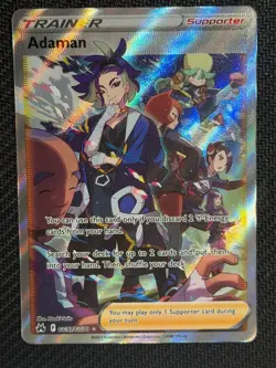 Adaman GG57/GG70 Ultra Rare Crown Zenith Galarian Gallery Pokemon Near Mint - Image 1