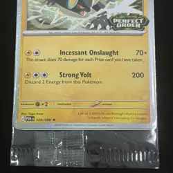 Luxray (Perfect Order Stamped) 028/088 Best Buy SEALED Promo - With Tracking - Image 3