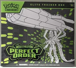 Pokemon TCG Mega Evolution Perfect Order ETB Sealed - Image 1