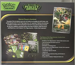 Pokemon TCG Mega Evolution Perfect Order ETB Sealed - Image 3