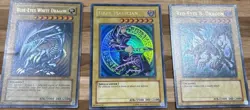 Yu-Gi-Oh! Blue-Eyes SDK-001 Dark Magician SDY-006 Red Eyes SDJ-001 Lot - Image 1