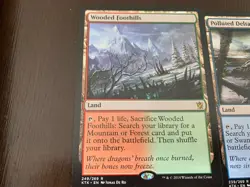 MTG Polluted Delta Wooded Foothills Khans - Image 2