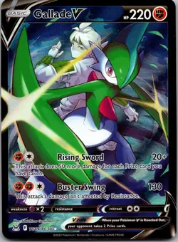 Gallade V Holo Ultra Rare SWSH11: Lost Origin Trainer Gallery TG19/TG30 NM - Image 1