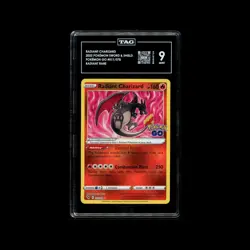 2022 Pokemon GO 011/078 Radiant Charizard Radiant Rare TAG 9 M9865736 - Image 1