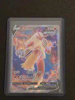 Blaziken V (Full Art) 161/198 Swsh06: Sword & Shield - Chilling Reign Holo - Image 1