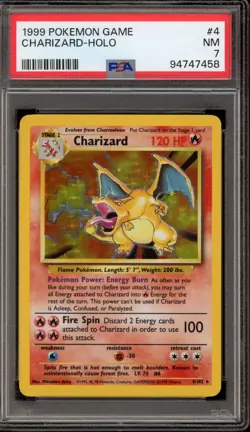 Pokemon Charizard Venusaur Mewtwo Psa 7’s - Image 1