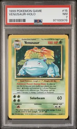 Pokemon Charizard Venusaur Mewtwo Psa 7’s - Image 2