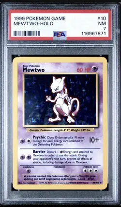 Pokemon Charizard Venusaur Mewtwo Psa 7’s - Image 3