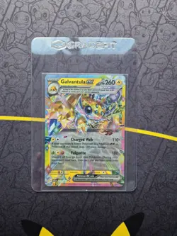 Galvantula EX 051/142 S&V Stellar Crown Holo Double Rare Pokemon Card - Image 1