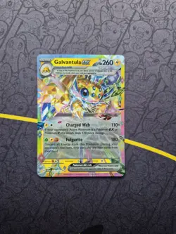 Galvantula EX 051/142 S&V Stellar Crown Holo Double Rare Pokemon Card - Image 2