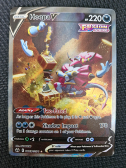 Pokemon TCG - Hoopa V GG53/GG70 - Crown Zenith Galarian Gallery - Full Art Holo - Image 1