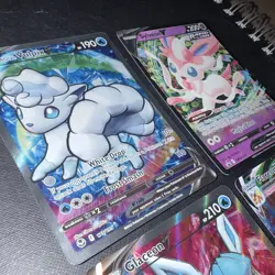 Pokemon TCG Evolving Skies/Promos Holo 4 Card Lot: Alolan Vulpix V + - Image 4