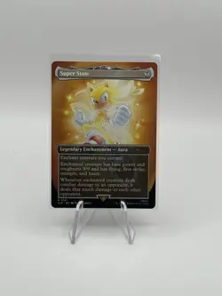 Super State NON-FOIL Secret Lair x Sonic - NM Magic MTG - Image 1