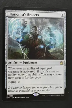 Magic The Gathering: Illusionist's Bracers - RVR - Rare - NM Unplayed - MTG - Image 1
