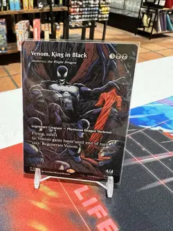 Venom, King in Black - Skithiryx, the Blight Dragon (Borderless) - Marvel MTG - Image 1
