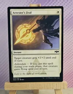 MTG: Arrester's Zeal 004/259 - Ravnica Allegiance - NM Condition - Image 1