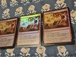 Crash and Burn FOIL x1 0119 Aetherdrift MTG Magic - Image 2