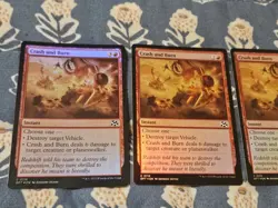 Crash and Burn FOIL x1 0119 Aetherdrift MTG Magic - Image 3