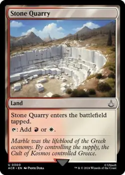 Stone Quarry - Near Mint MTG Universes Beyond: Assassin's Creed - Image 1