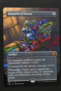 Magic The Gathering: Gauntlet of Power - DMR - Borderless - NM Unplayed - MTG - Image 1