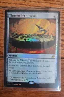 Thrumming Hivepool Foil MTG Edge Of Eternities Pack Fresh 0247 - Image 1