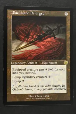Magic The Gathering: Blackblade Reforged - BRO - Retro Frame - NM Unplayed - MTG - Image 1