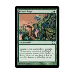 WOTC MtG 10th Ed Primal Rage (U) EX - Image 1