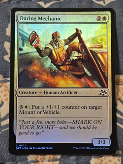 Daring Mechanic FOIL DFT Aetherdrift MTG 11 MTG Magic - Image 1